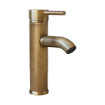 - Brass Short Mixer With Lever Handle