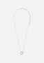 Diamante Hoop Necklace