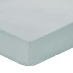 200 Thread Count 100% Cotton Percale Fitted Sheet Duck Egg - King Xlxd 182X202X35CM