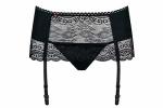 Obsessive Miamor Garter Belt & Thong Black