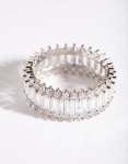 Cubic Zirconia Baguette Ring - M l