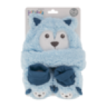 Cotton Cap & Booties Set 0 - 6 Months+ 2-PACK Design May Vary