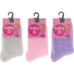 Girls Cosy Socks 6-8 Design May Vary