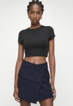 Superbalist Twill Wrap Tie Detail Skort - Ink