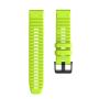 For Garmin Fenix 7X / 6X 26MM Smart Watch Quick Release Silicon Watch Band Lime Color