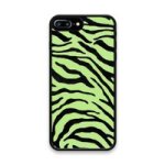 Custom Printed Tpu Cases - Apple Iphone 7 Plus Apple Iphone 8 Plus & 39 Green Zebra& 39 By