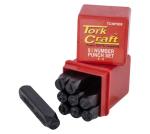 - Number Punch Set 8MM 0-9MM Black Finish