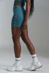 Side Pocket Cycle Shorts - XL Teal