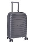 Cellini Grande 4 Wheel Trolley Case Carry On Charcoal - Ys Travel Bags