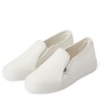 Tomy White Slip-on Gusset - 4