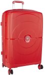 Aeon Large 4 Wheel Trolley Case Red