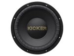 KICKER 50GOLD124 12 Inches Competition Gold Subwoofer Dual Voice Coil 4-OHM