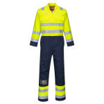 BIZ7-BIZFLAME Work Hi-vis Anti-static Coverall