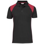 Infinity Mens Golf Shirt Black