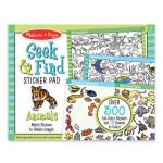 Melissa Seek & Find Animal Sticker Pad