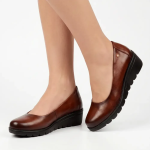 Eliana 1 Wedge Pump - Tan - 8