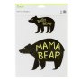 Iron-on Designs 1-SHEET Large Mama Baby Bear 2004823