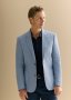 Tailored Fit Irish Linen Puppytooth Blazer