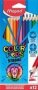 MAPEX Maped Color& 39 Peps Strong Colour Pencils 12 Pack - 3.2MM 0% Wood