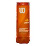 Wilson Orange Dot 3 Tennis Ball Tin