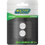 Major Tech CR1620-BP2 Lithium 3V Button Cell