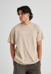 Relaxed Fit Graphic T Shirt - Uc Beige brooklyn Crest