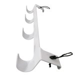 Clix 4 Hook Rack Over-the-door White