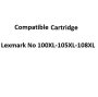 Real Color Lexmark 100XL/105XL/108XL Black Inkjet Cartridge 14N1068BP