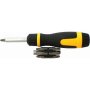 Tork Craft Ratchet Screwdriver 13 In 1 With Insert Bits KT2675