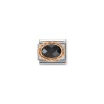 Composable Classic Link Rosegold Black Stone