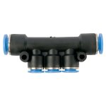 AirCraft Pu Hose Fitting Manifold 10-8MM