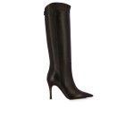 Knee High Stiletto Boots -brown