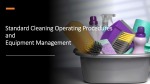 Cleaning Sop And Equipment Management.