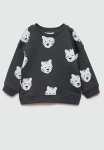Sweatshirt Tiger - Charcoal