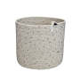 Cylinder Basket - Stitched Polka Dot - Large