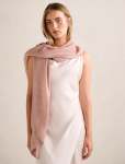 Harriet Pleated Scarf - 0 Blush