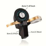 Motex Label Maker E-101 Printer Lettering Machine Capital Letter + 1 Roll Black Tape Korean Motex 9MM 3M Label Maker Self-adhesi