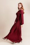 Moonlight Dress - 46 Merlot Glitter