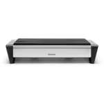 Brabantia Food Warmer 2 Burner Matt Steel & Black