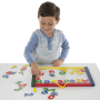 Magnetic Chalkboard And Dry-erase Board