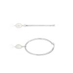 Pearl Hoop Earrings