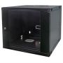 Intellinet 19 Double Section Wallmount Cabinet - 6U Flatpack Black 600 Mm 23.62 Depth Retail Box 1 Year Warranty On Case Product Overview:intellinet Network