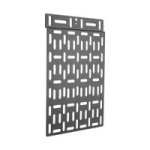 Hidden Mounting Bracket For Media Devices 22X30CM Black