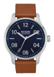 Nixon Patrol Leather Watch - Navy Saddle
