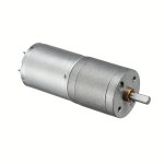 JGA25-370 Dc 6V 12V 24V Dc Motor Geared Motor Electric Gear Motor High Torque 12 60 280 620 1360RPM
