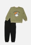 PoP Candy Sweat Top & Pants Set - Green & Black