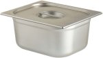 Bain Marie Half Insert With Lid 0.15 Ml Single Pan