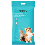 Purry Deodorizing Clove Bath Wipes For Dogs And Cats Coco Scent – 7 Cloves