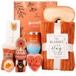 Valentine's Day Birthday Gift Basket For Women Cozy Self Care Spa Gift Box
