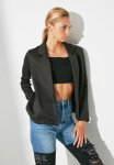 Scuba Knit Jacket - Black
